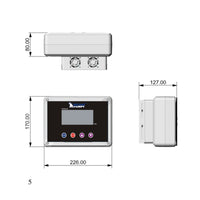 FD16LS 0,37-2,2kw 3x230V/9,6A káblový vývod, vidlica