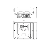 FD10LT 0,37-4kw 380V/9,3A káblový vývod