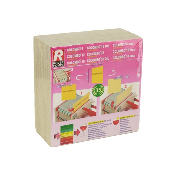 Filtračná vložka ROVER 00 Oil 20x20, 45 mikr-18ks/bal.