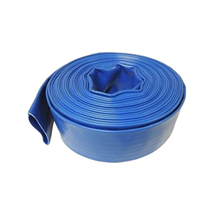 Flat hose 6/4" 38mm blue 50m