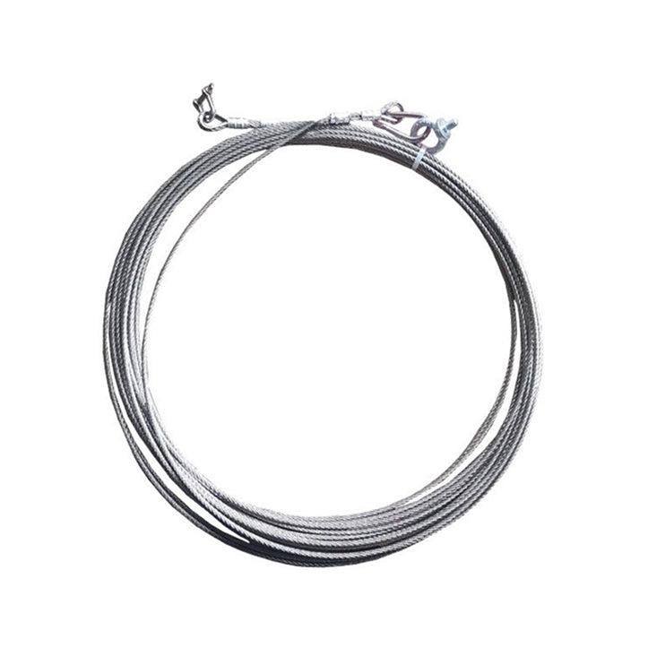 Stainless steel cable set 4 mm, 30 m