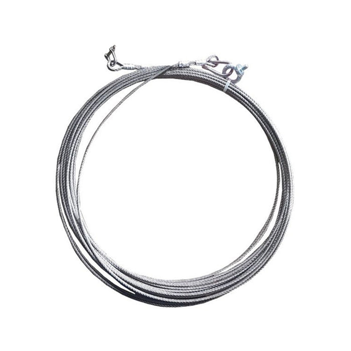 Stainless steel cable set 4 mm, 20 m